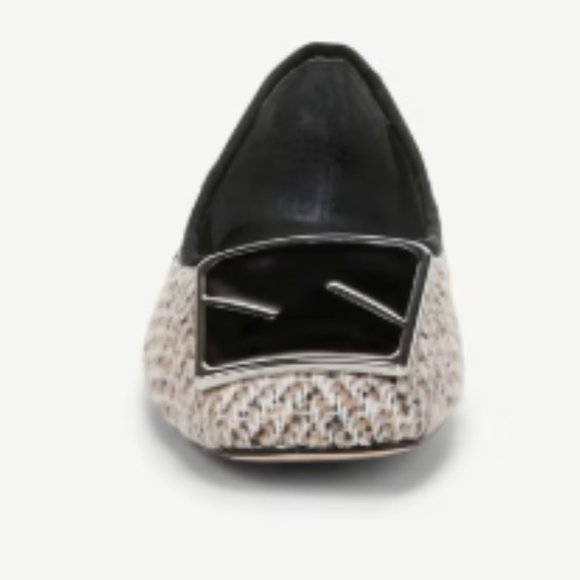 new SARTO by Franco Sarto Flexa Amaya 3 Ballet Flats in Black Multi Tweed 2… - Picture 6 of 7